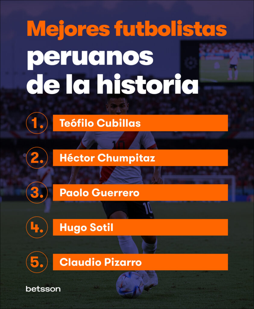 mejores futbolistas peruanos